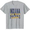 Indiana Pacers NBA Nonstop Action T-Shirt, Men’s Black Small(Heather Grey)