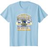 NBA Golden State Warriors Gametime T-Shirt(Baby Blue)