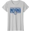 NBA Indiana Pacers City Pride T-Shirt(Silver Grey)
