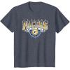 NBA Indiana Pacers Coming At Ya T-Shirt(Heather Blue)