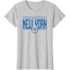 NBA New York Knicks City Pride T-Shirt(Silver Grey)
