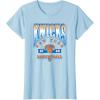 NBA New York Knicks Homecourt Advantage T-Shirt(Baby Blue)