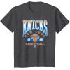 NBA New York Knicks Homecourt Advantage T-Shirt(Dark Heather Grey)