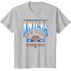 NBA New York Knicks Homecourt Advantage T-Shirt(Silver Grey)