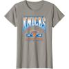 NBA New York Knicks Homecourt Advantage T-Shirt(Slate Grey)