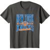 NBA New York Knicks Nonstop Action T-Shirt(Asphalt Grey)