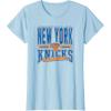 NBA New York Knicks Nonstop Action T-Shirt(Baby Blue)