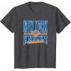 NBA New York Knicks Nonstop Action T-Shirt(Dark Heather Grey)