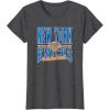 NBA New York Knicks Nonstop Action T-Shirt(Dark Heather Grey)