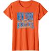NBA New York Knicks Nonstop Action T-Shirt(Orange)