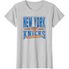 NBA New York Knicks Nonstop Action T-Shirt(Silver Grey)