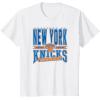 NBA New York Knicks Nonstop Action T-Shirt(White)
