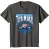 NBA Oklahoma City Thunder Homecourt Advantage T-Shirt(Asphalt Grey)