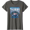 NBA Oklahoma City Thunder Homecourt Advantage T-Shirt(Asphalt Grey)