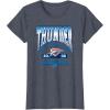 NBA Oklahoma City Thunder Homecourt Advantage T-Shirt(Heather Blue)