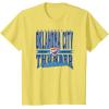NBA Oklahoma City Thunder Nonstop Action T-Shirt(Lemon Yellow)