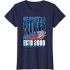 Oklahoma City Thunder T-Shirt, Black, Small, Unisex, Short Sleeve, Classic, NBA Team Breakaway T-Shirt(Navy Blue)