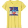 Oklahoma City Thunder T-Shirt, Unisex-Adults, Black, Small, Short Sleeve, Classic Fit, NBA Team T-Shirt(Lemon Yellow)