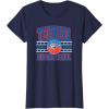 Oklahoma City Thunder T-Shirt, Unisex-Adults, Black, Small, Short Sleeve, Classic Fit, NBA Team T-Shirt(Navy Blue)