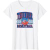 Oklahoma City Thunder T-Shirt, Unisex-Adults, Black, Small, Short Sleeve, Classic Fit, NBA Team T-Shirt(White)