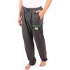 Ultra Game Men NBA Official Sleepwear Super Soft Pajama Loungewear Pants(Heather Charcoal 23)