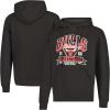 Ultra Game Men NBA Official Standard Super Soft Ace Hoodie Sweatshirt(Black)