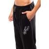 Ultra Game Men’s NBA Official 2-Piece Super Soft Tee Shirt & Lounge Pants Set(San Antonio Spurs)