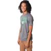 Ultra Game Men’s NBA Official Arched Plexi Short Sleeve Tee Shirt(Heather Gray)