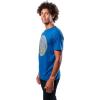 Ultra Game Men’s NBA Official Brushed Reflective Logo Tee Shirt(Royal)