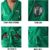 Ultra Game Men’s NBA Official Silk Touch Lounge Bath Robe(Team Color)
