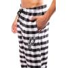 Ultra Game Men’s NBA Official Sleepwear Super Soft Flannel Pajama Loungewear Pants(San Antonio Spurs)