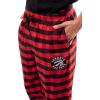 Ultra Game Men’s NBA Official Sleepwear Super Soft Flannel Pajama Loungewear Pants(Toronto Raptors)