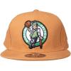 Ultra Game Men’s NBA Official Snap Back Canvas Baseball Cap Hat(Tobacco)