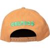 Ultra Game Men’s NBA Official Snap Back Canvas Baseball Cap Hat(Tobacco)