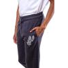 Ultra Game Men’s NBA Official Soft Fleece Active Jogger Sweatpants(Black Marled)