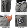 Ultra Game Men’s NBA Official Soft Fleece Active Jogger Sweatpants(Cleveland Cavaliers)