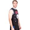 Ultra Game Men’s NBA Official Super Soft Jersey Tank Top Muscle T-Shirt(Black)