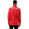 Ultra Game Men’s NBA Official Super Soft Quarter Zip Sweatshirt with Zipper Pockets(Team Color)