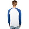 Ultra Game Men’s NBA Official Super Soft Raglan Baseball T-Shirt(Team Color)