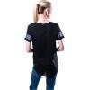 Ultra Game Women’s NBA Official Super Soft Mesh Jersey T-Shirt(Black)