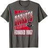 Houston Rockets NBA Breakaway T-Shirt – Men’s Black Small Classic Fit Short Sleeve Crew Neck T-Shirt(Asphalt Grey)