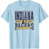 Indiana Pacers NBA Nonstop Action T-Shirt, Men’s Black Small(Baby Blue)