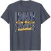 Indiana Pacers NBA Nonstop Action T-Shirt, Men’s Black Small(Heather Blue)