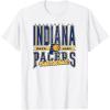 Indiana Pacers NBA Nonstop Action T-Shirt, Men’s Black Small(White)
