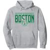 NBA Boston Celtics City Pride Pullover Hoodie(Heather Grey)