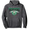 NBA Boston Celtics Coming At Ya Pullover Hoodie(Dark Heather Grey)