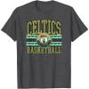 NBA Boston Celtics Courtside T-Shirt(Dark Heather Grey)