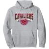 NBA Cleveland Cavaliers Coming At Ya Pullover Hoodie(Heather Grey)