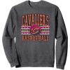 NBA Cleveland Cavaliers Courtside Sweatshirt(Dark Heather Grey)