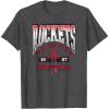 NBA Houston Rockets Homecourt Advantage T-Shirt(Dark Heather Grey)